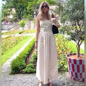 ZARA LONG TANK DRESS ZW COLLECTION